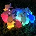 thumbnail image 2 of FFENYAN Easter Day Gift LED Easter Bunny Strings Patio Room Window Decoration Party Pendant, 2 of 4