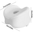 thumbnail image 2 of XWSHYW Almohadas y Fundas Almohada para Piernas con Forma Transpirable y Congestionada para Dormir de Lado con Memoria Lenta para El Hogar, 2 of 2