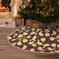 thumbnail image 5 of Balery Cute Small Farm Birds Printed Christmas Tree Skirt , Merry Christmas Party Christmas Tree Decoration,Adjustable Tree Skirt-36", 5 of 6