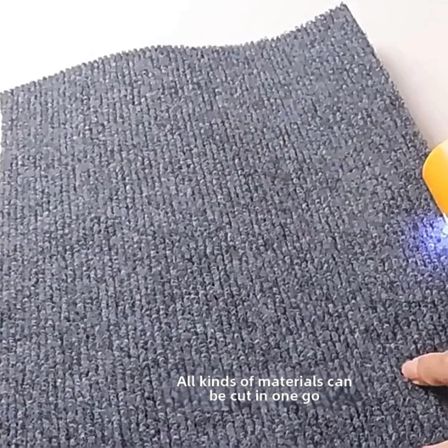 Rechargeable High-Speed Cardboard Cutter, Four Speed Control Powerful Cordless Box Cutter with LED, for Fabric, Leather, Carpet Diy Projects, Lightweight & Effortless