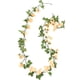 thumbnail image 2 of Guirnalda de rosas artificiales de imitación, guirnalda floral de rosas falsas, decoración del hogar, 2 of 6