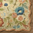 thumbnail image 4 of Hauteloom Braith Wool Living Room, Bedroom Area Rug - Bohemian, Transitional - Olive, Coral, Mustard - 2' x 3', 4 of 6