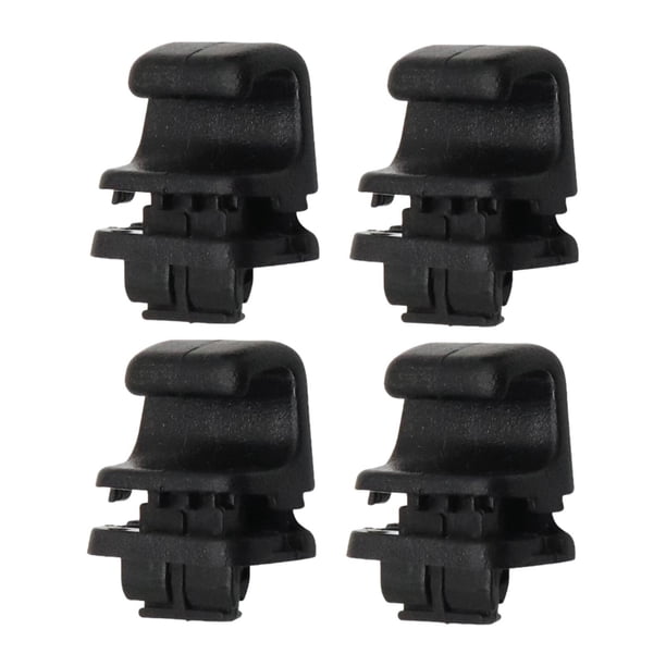 4 ganchos para de parasol interior, color negro, 83917S8000CA, soporte para de puerta trasera para Palisade, piezas de reparación