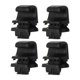 thumbnail image 1 of 4 ganchos para de parasol interior, color negro, 83917S8000CA, soporte para de puerta trasera para Palisade, piezas de reparación, 1 of 8