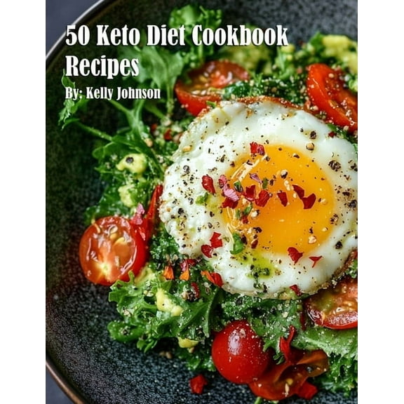 50 Keto Diet Cookbook Recipes, (Paperback)