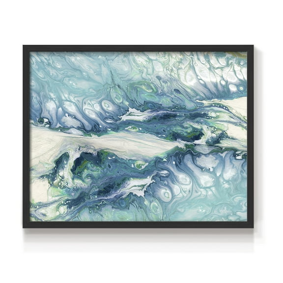 Marble Montage by Carol Robinson - Restickable Framed Giclée Print