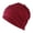 Wine Red, variant on Head Wraps for Women Solid Cotton Pullover Head Sleeping Chemotherapy Bottom Muslim Hat Turbans Hat Headbands
