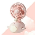 New Border Water Fan Mini Fan USB Fan Desktop LED Light Spray