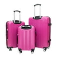 thumbnail image 2 of Archibolt Canada Ensemble de Valises Rigides à Roulettes 3 Pcs, Sac de Bagage Extensible, Ensemble de Grandes Valises Légères avec Serrure TSA, Grandes Valises Rigides Enregistrées et Cabine avec 4 Roues 360, 2 of 7