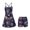 Patriotic Eagle Firework Print, variant on KEIAHUAN 250th USA Anniversary Womens Tennis Dress with Pocket Elastic Eagle Spaghetti Strap Golf Dresses with Shorts Moisture Wicking Golf Outfits Set Backless Athletic Dresses X-Small