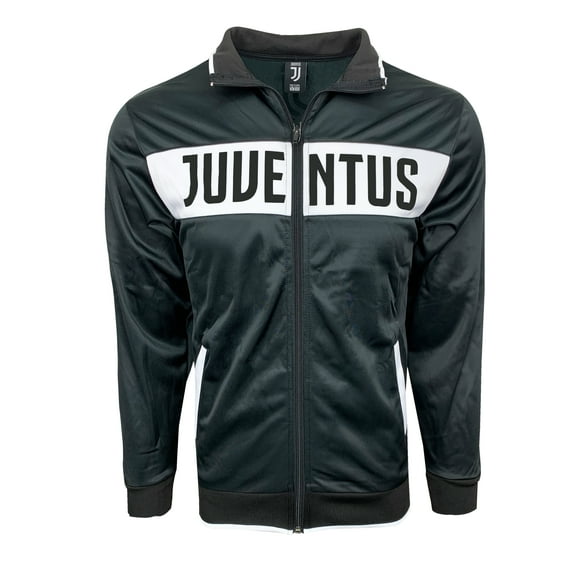 Juventus FC Jacket For Adults And Kids, Licensed Juventus Full Zip Track Jacket (XXL)