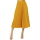 thumbnail image 1 of Falda plisada color Mostaza AMAD Casual para mujer talla S, 1 of 5