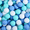 White+Blue+white, variant on Bibsen Ball Pit Balls for Toddlers, 100 Pack 2.2 inch BPA-Free Crush-Resistant Plastic Balls for Playpen and Kiddie Pool