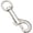 Chrome Finish, variant on National Hardware - 3001BC 1/2" x 3" Bolt Snap - Nickel