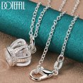 thumbnail image 1 of CJie-collar con colgante de corona de circonita AAA para mujer, de Plata de Ley 925, cadena de 18 pulgadas, joyería para fiesta de compromiso y boda, 1 of 2