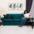 thumbnail image 2 of CHUN YI Sofa Cover with Separate Cushion Slipcover Stretch Checks, 2 of 7