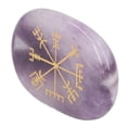 thumbnail image 1 of M Buder Piedras de Cristal Curativo Símbolos Vikingos Meditación Morado (20.0 cm / 7.87 inches), 1 of 9