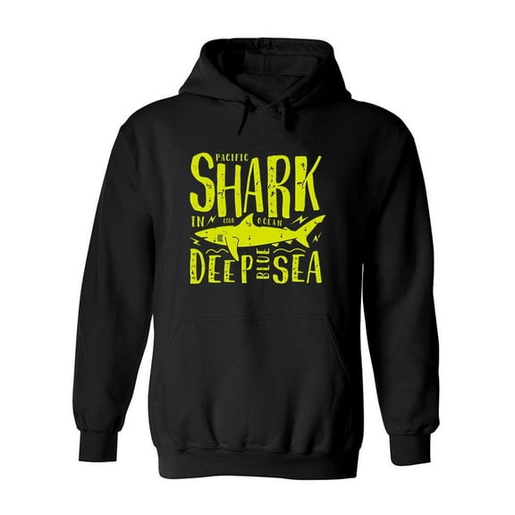 Deep Blue Sea Hoodie Men -Image by Shutterstock, Male 5X-Large