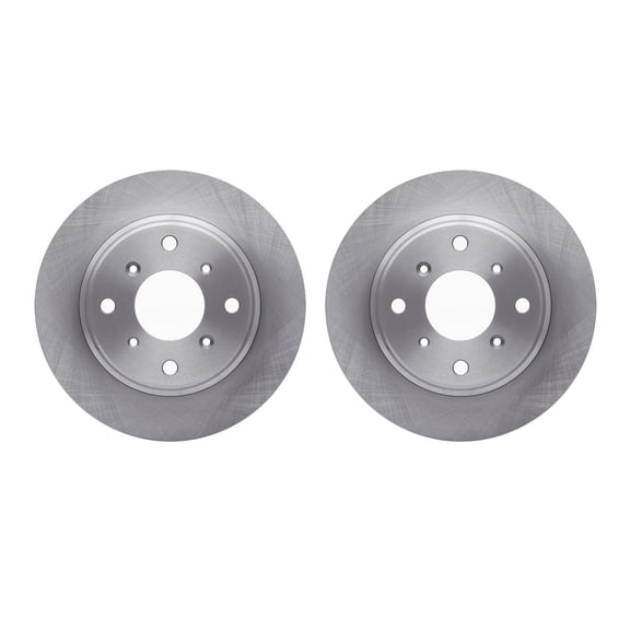 Dynamic Friction Company Rear Brake Rotors 6002-58002