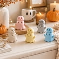 thumbnail image 4 of Halloween Ghost Decorations 3.5 X 3 X 3 Inch Spooky Cute Ghost Figurine Halloween Table Decor for Home Office Desk Halloween Party Decor 1 Pack, 4 of 5