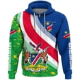 thumbnail image 2 of Namibia NAM Namibian NA Sudadera con capucha y cremallera para hombre Sudadera con capucha para hombre 2024 Ropa de calle Ropa deportiva Chándal Abrigo con bandera nacional, 2 of 4