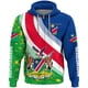 thumbnail image 2 of Namibia NAM Namibian NA Sudadera con capucha y cremallera para hombre Sudadera con capucha para hombre 2024 Ropa de calle Ropa deportiva Chándal Abrigo con bandera nacional, 2 of 5