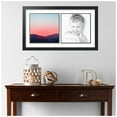thumbnail image 2 of ArtToFrames Collage Photo Picture Frame with 2 - 11x11" Openings, Framed in Black with Light Cream and Black Mats (CDM-3926-1528), 2 of 8