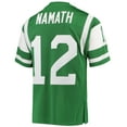 thumbnail image 3 of Men's Mitchell & Ness Joe Namath Green New York Jets 1968 Authentic Throwback Retired Player Jersey, 3 of 3