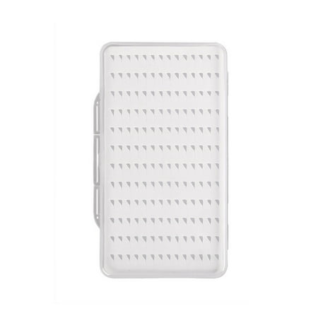JANDEL Transparent Ultra-Thin Fly Fishing Flies Box 168 Grids Portable Flying Fishhook Case Fishing Lure Tackle Boxes Fishing Accessories Large