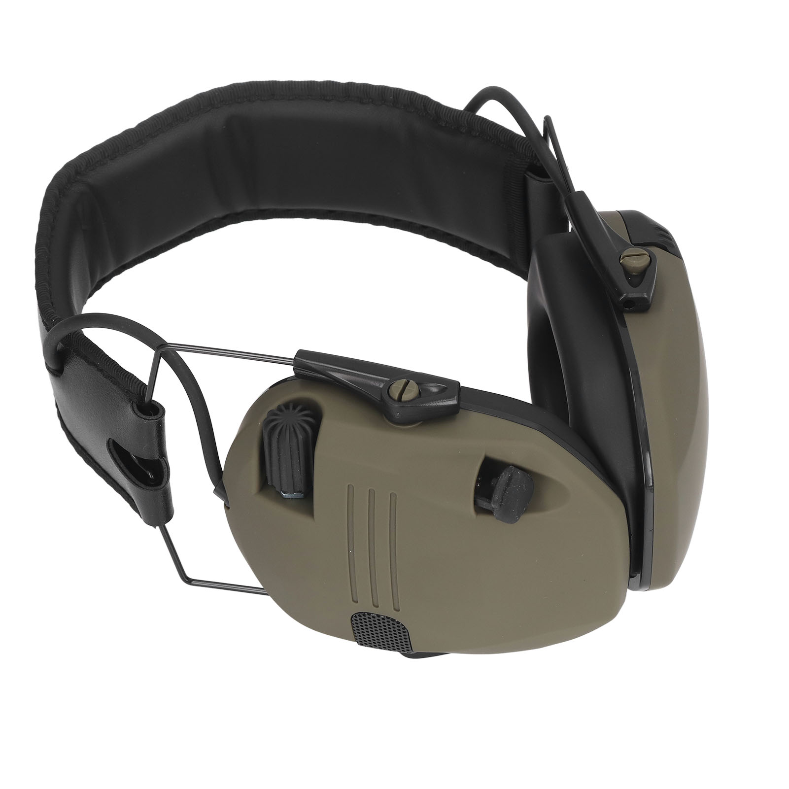 Electronic Earmuffs, 3.5mm Input Folding Ear Protection Earmuff Noise