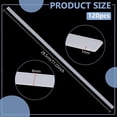 thumbnail image 2 of 120Pcs White Thermal Glue Strips, Thermal Pictures Binding Glue Strips for Albums Crafts 11.3x0.2inc, 2 of 5