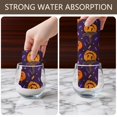 thumbnail image 6 of 6 Pcs Funny Kitchen Towels,Pumpkin Hat Halloween Pattern Microfiber Dish Towels,Kitchen Tea Towels,Kitchen Towel Set (18" X 26"), 6 of 7