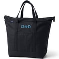 thumbnail image 4 of Lands' End Extra Large Solid Color 5 Pocket Zip Top Canvas Tote Bag, 4 of 4