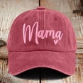 thumbnail image 2 of shoper MAMA Embroidered Lettered Casual Baseball Cap Adjustable Dad Hat for Everyday Wear for Kids, 2 of 3