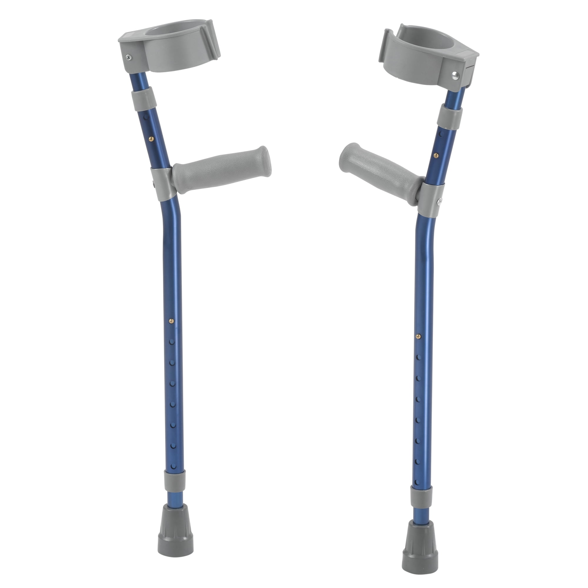 Inspired by Drive Pediatric Forearm Crutches, Large, Knight Blue, Pair