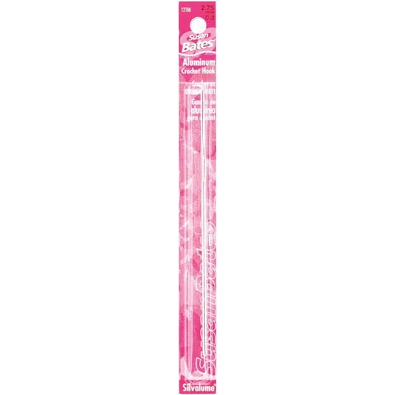Bates Silvalume Crochet Hook 7