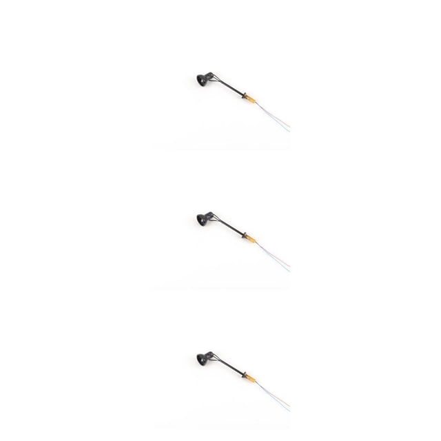 Youkk Model Railway Lamp Classical Miniature 1:87 Scale Streetlight Layout Props Accessories Single-Head LED Park Light Home Type A Black 3Set