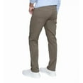 thumbnail image 2 of English Laundry Men’s 4 Way Stretch Fabric Straight Fit Midweight Pant (Tan, 32W x 30L), 2 of 5