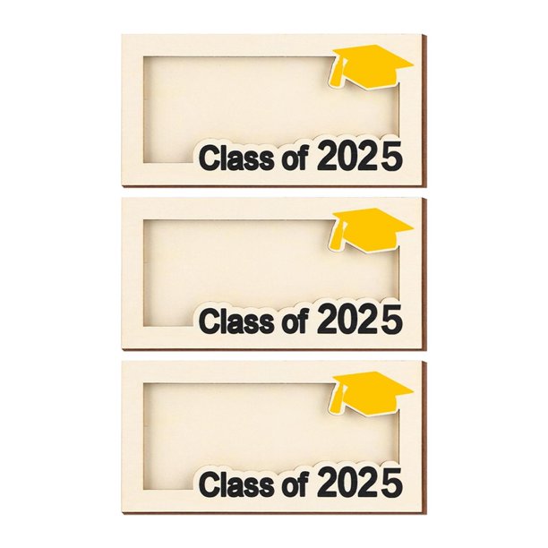 3 Sobres para Guardar Billetes de Graduación de 2025. Regalos únicos para Graduaciones de Secundaria Y Universidad. Amarillo