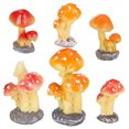 thumbnail image 1 of 6Pcs Résine Champignon Maison DIY Micro Paysage Champignon Figurines (Style Aléatoire), 1 of 7