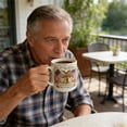 thumbnail image 4 of 250th Anniversary Commemorative Mug, Ceramic, 12oz, with Emblem/Flag, Microwave/Dishwasher Safe, Patriotic Gift, 4 of 5