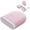 Pink, variant on Retainer Case, 3.78X3.46X1.1" Vent Aligner Storage Box, Pull Out Denture Holder, Mouth Guard Container, Braces Retainer Organizer, Dustproof Case for Invisible Aligners and Dental Appliances, Green