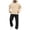 Khaki, variant on hotojiny Track Suits for Men 2 Piece Set Full Zip Jacket Workout Hooded Sweatshirt Casual Active Loose Fit Pants Matching Sweatsuit(White,X-Large)