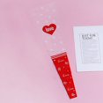 thumbnail image 1 of MesaSe 50 Pcs Sac d'Emballage de Bouquet de Fleurs Roses Transparent, 1 of 7