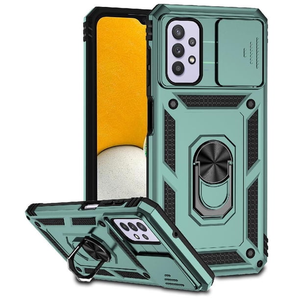 Estuche GANGXUN para Samsung Galaxy A32 5G, soporte giratorio 360°, estilo mecánico y magnético