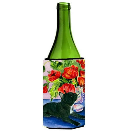 

French Bulldog Wine bottle sleeve Hugger - 24 oz.
