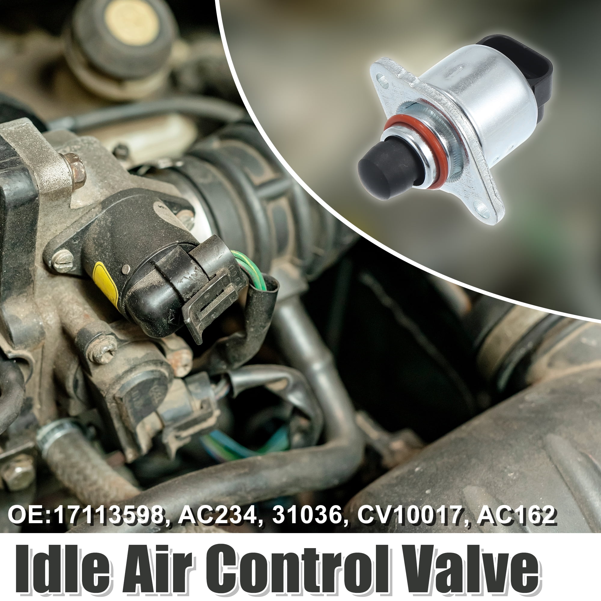 Unique Bargains Car Idle Air Control Valve 17113598 Replacement for  Chevrolet Avalanche 1500 5.3L 2002