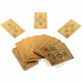 thumbnail image 4 of Juego de cartas Gold Foil Tarot para fiesta familiar, 4 of 5