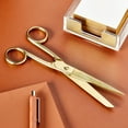thumbnail image 2 of Pen+Gear Gold Scissors, 8", 100% Steel, High Quality,  Perfect for School and Offic and Home, 2 of 6
