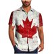 thumbnail image 2 of Blusa y camisa de manga corta con cuello vuelto para hombre, blusa informal de moda con cuello vuelto, blusa estampada de manga corta con botones, blusa de poliéster para hombre, 2 of 6